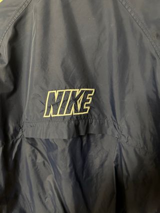 Cortavientos Nike Vintage Azul/Verde