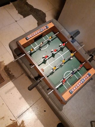 Futbolín de juguete para niños