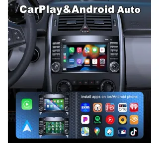 Pantalla Carplay Mercedes Benz Clase A/B