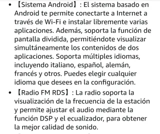 Pantalla Carplay Mercedes Benz Clase A/B