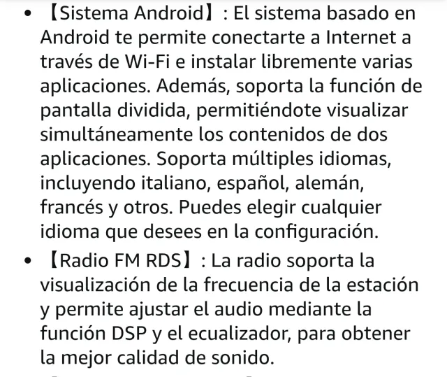 Pantalla Carplay Mercedes Benz Clase A/B