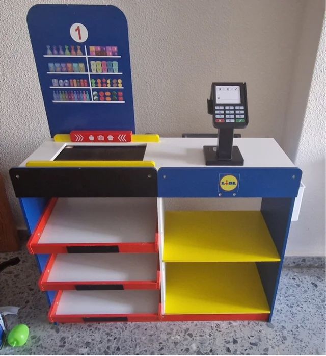 Mercado in legno per bambini