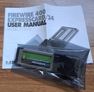 Manhattan FireWire 400 ExpressCard/34 515016