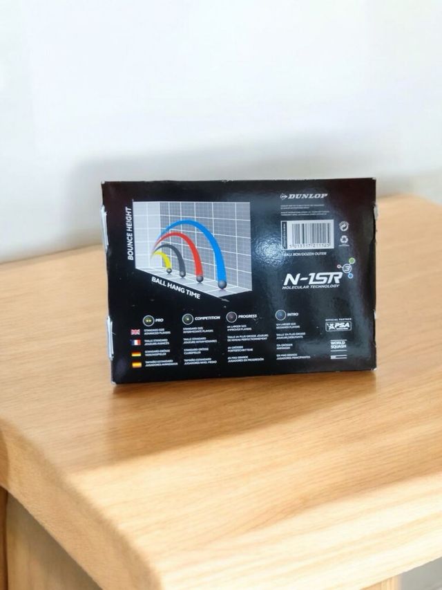 Pelotas Squash Dunlop Competition Oficiales