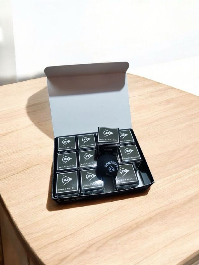 Pelotas Squash Dunlop Competition Oficiales