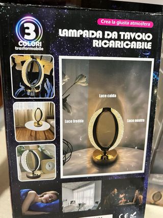 Set 3 Lampade LED Ricaricabili Aorlis