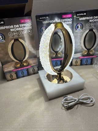 Set 3 Lampade LED Ricaricabili Aorlis