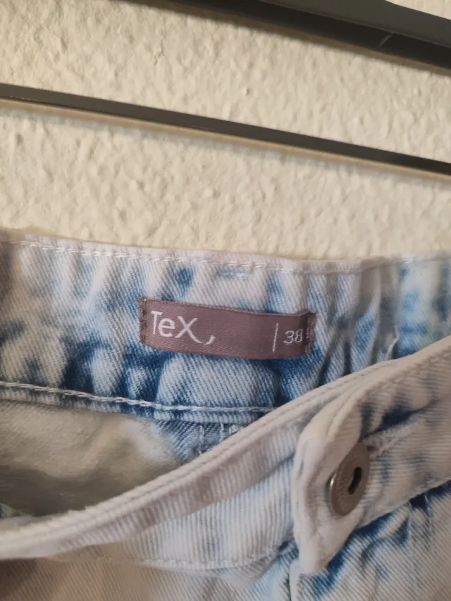 Pantalón vaquero blanco mujer de Tex.