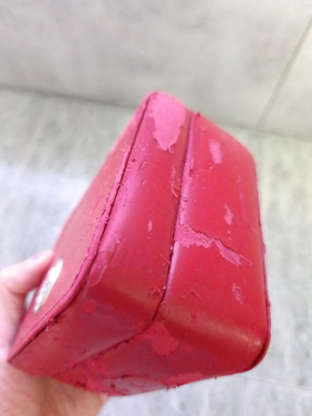 Omega Caja Reloj Roja