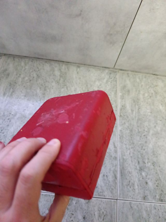 Omega Caja Reloj Roja