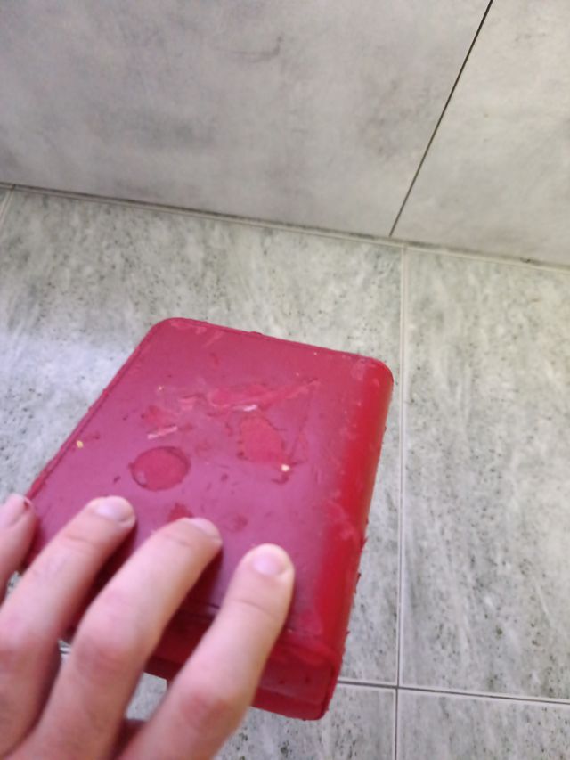 Omega Caja Reloj Roja