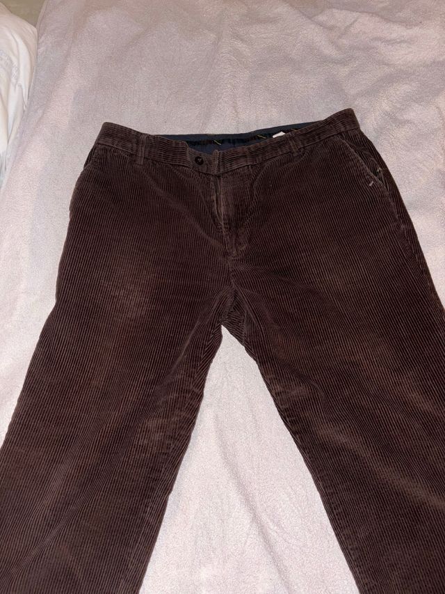 Pantalón pana Docairo Talla 50 Marrón