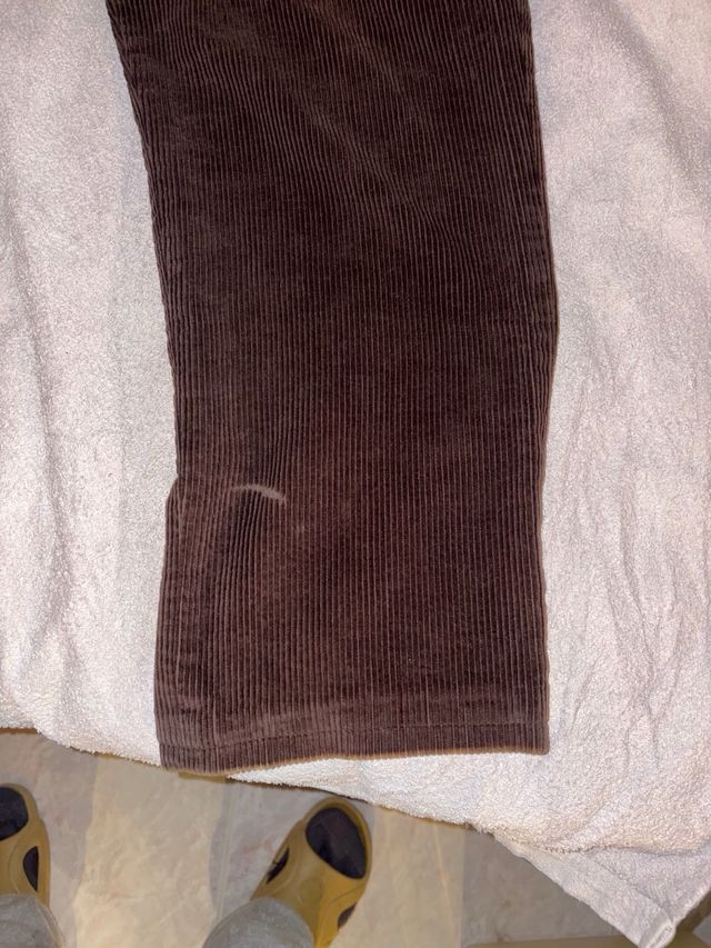 Pantalón pana Docairo Talla 50 Marrón