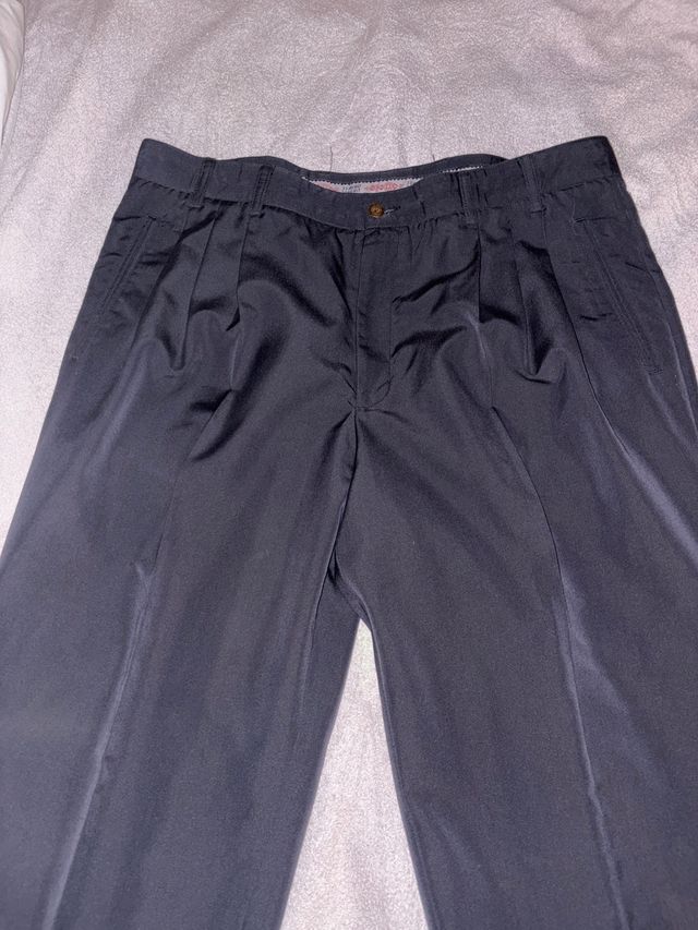 Pantalón de vestir azul marino Lloyd's Talla 50