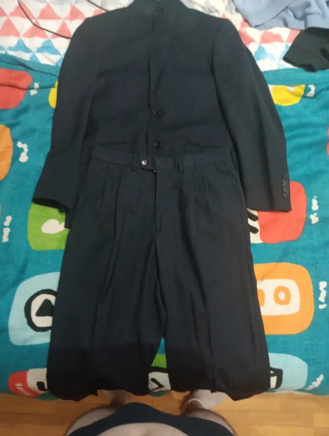 Traje azul Cortefiel