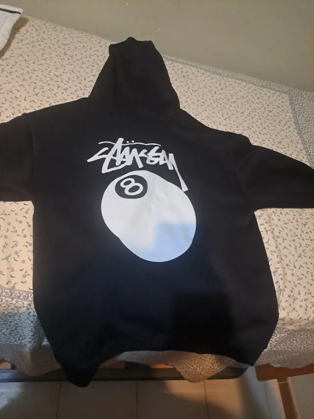 Sudadera Stussy 8 Ball Negra