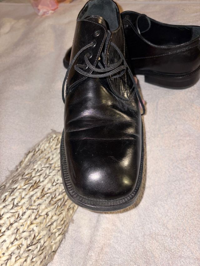 Zapatos Emidio Tucci Negros Talla 42