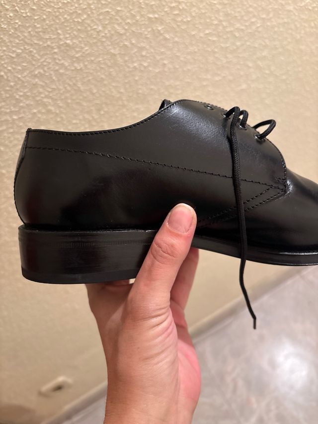 Zapatos Emidio Tucci Negros Talla 42