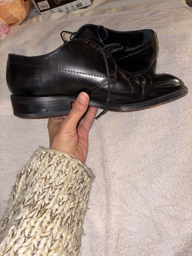 Zapatos Emidio Tucci Negros Talla 42