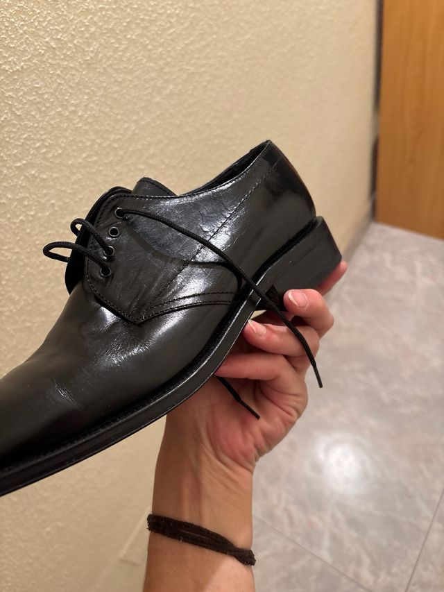 Zapatos Emidio Tucci Negros Talla 42