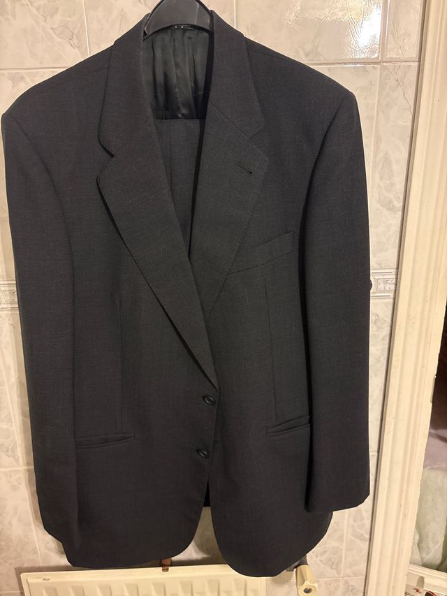 Traje Emidio Tucci Gris Marengo Talla 54