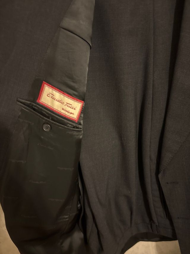 Traje Emidio Tucci Gris Marengo Talla 54