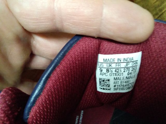 Zapatillas Adidas Altas Cuero 42