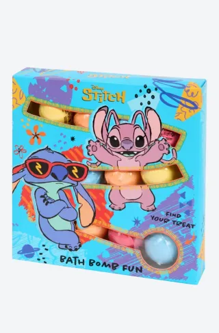 Set Regalo Disney Stitch Bombe da Bagno