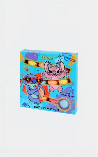 Set Regalo Disney Stitch Bombe da Bagno