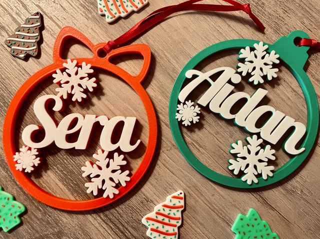 Bolas Navidad Personalizadas