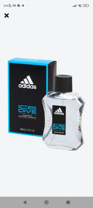 Profumo Adidas Ice Dive Eau de Toilette Uomo