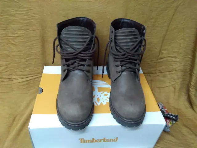 Botas Timberland Cuero Marrón Talla 42