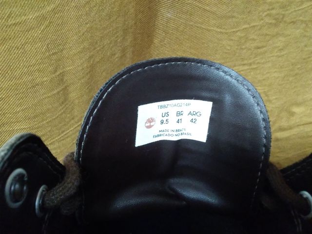 Botas Timberland Cuero Marrón Talla 42