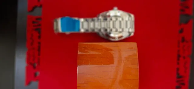 Reloj Automático Plata y Blanco