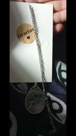 Colgante Plata Amatista Rosa