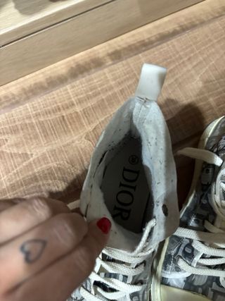 Scarpe Dior grigie e bianche