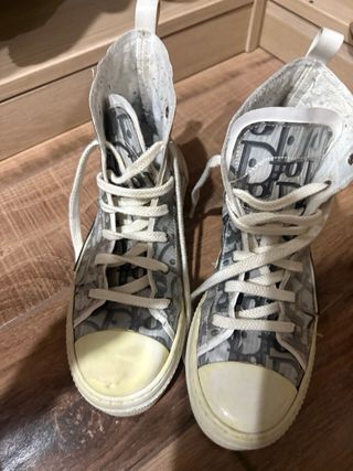 Scarpe Dior grigie e bianche