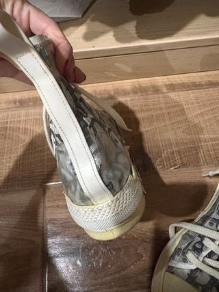 Scarpe Dior grigie e bianche