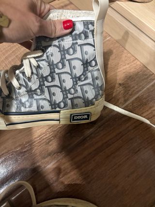 Scarpe Dior grigie e bianche