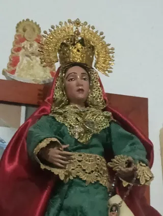 Virgen de Candelero 50 cm
