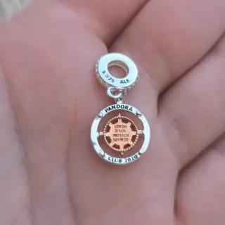 CHARM BRUJULA ROSE GOLD