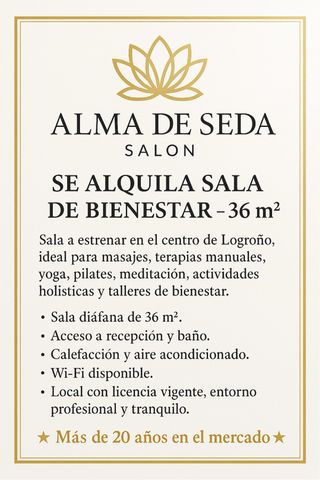 espacio a estrenar de 36m