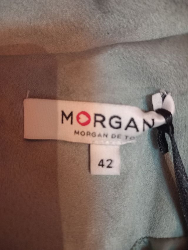 67- Chaqueta Morgan turquesa - Talla 42