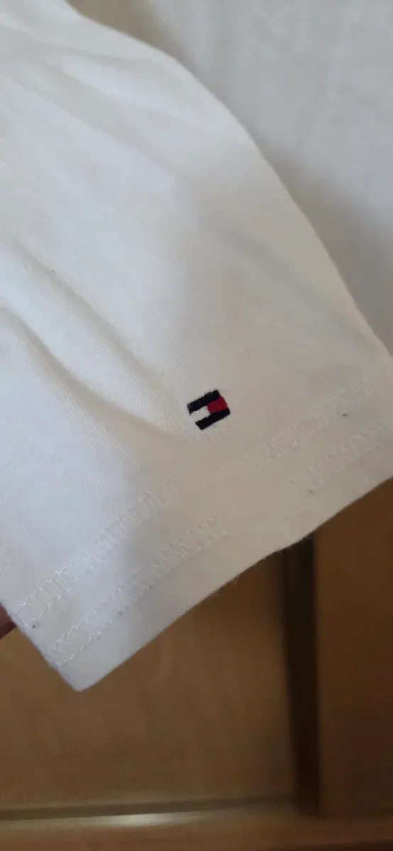Camiseta Tommy Hilfiger Talla L Blanca