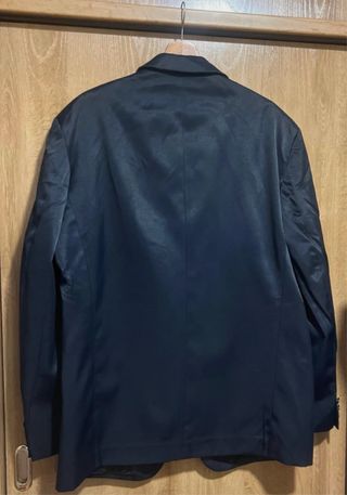 Americana Versace Hombre Negra Vintage