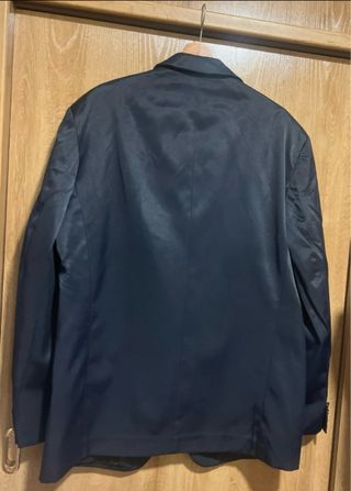 Americana Versace Hombre Negra Vintage