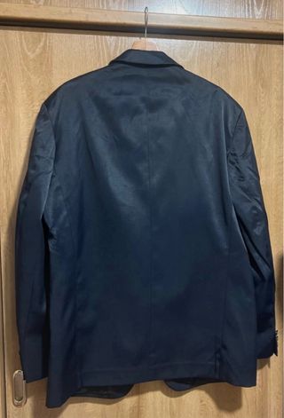 Americana Versace Hombre Negra Vintage