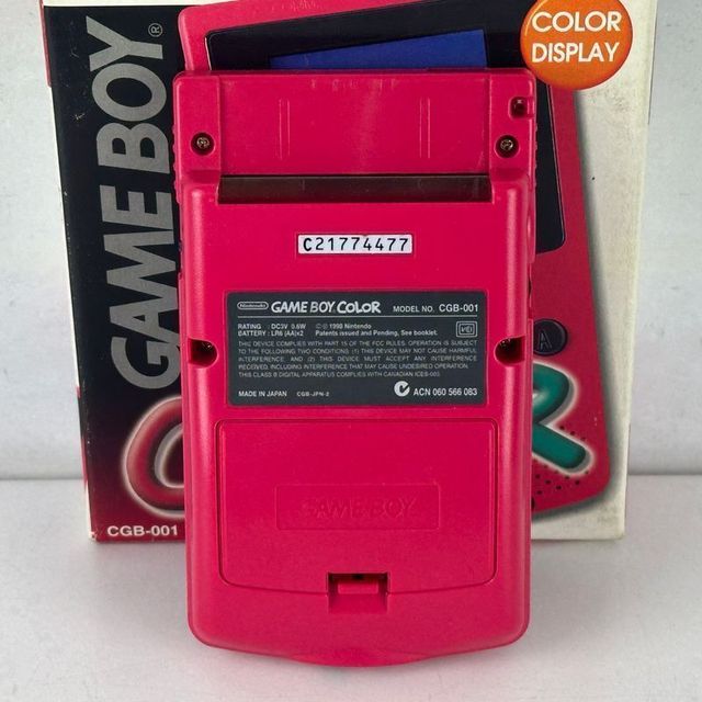 Nintendo Game Boy Color Red CGB-001