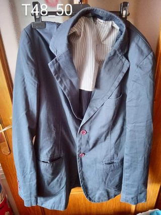 Chaqueta Beige Talla XL Hombre