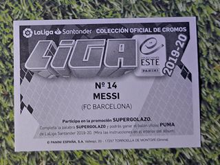 2019-20- LIGA ESTE - MESSI - FC BARCELONA #14